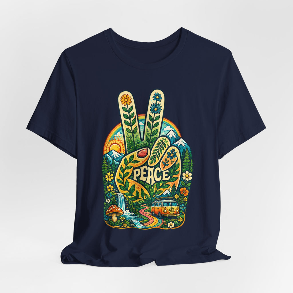 Peace Hand Nature T-Shirt