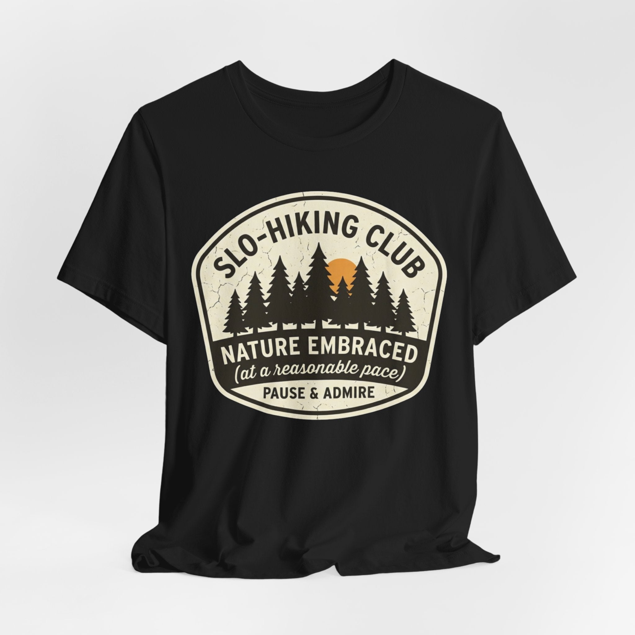 Slo-Walking Club t-shirt funny hiking graphic tee BarelyOutdoorsy