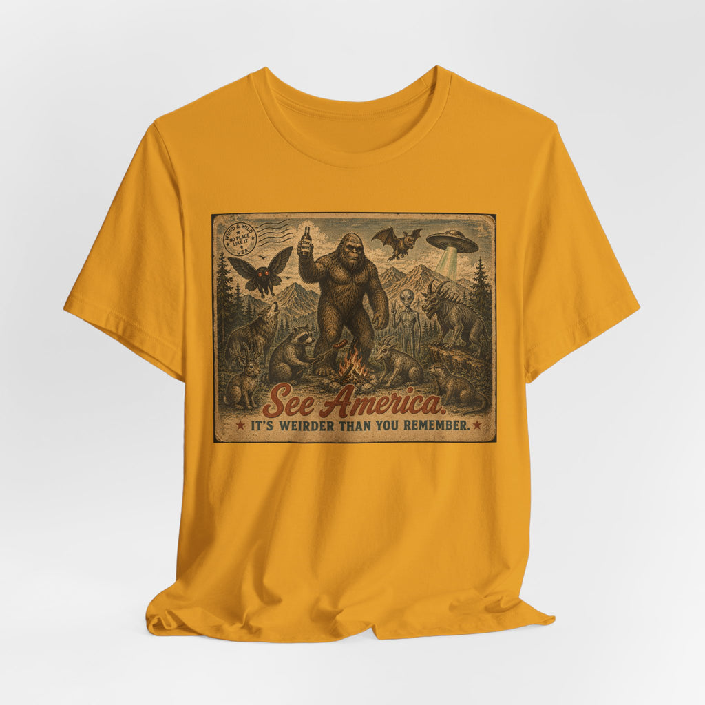 See America It's Weirder Than You Remember Cryptid T-Shirt
