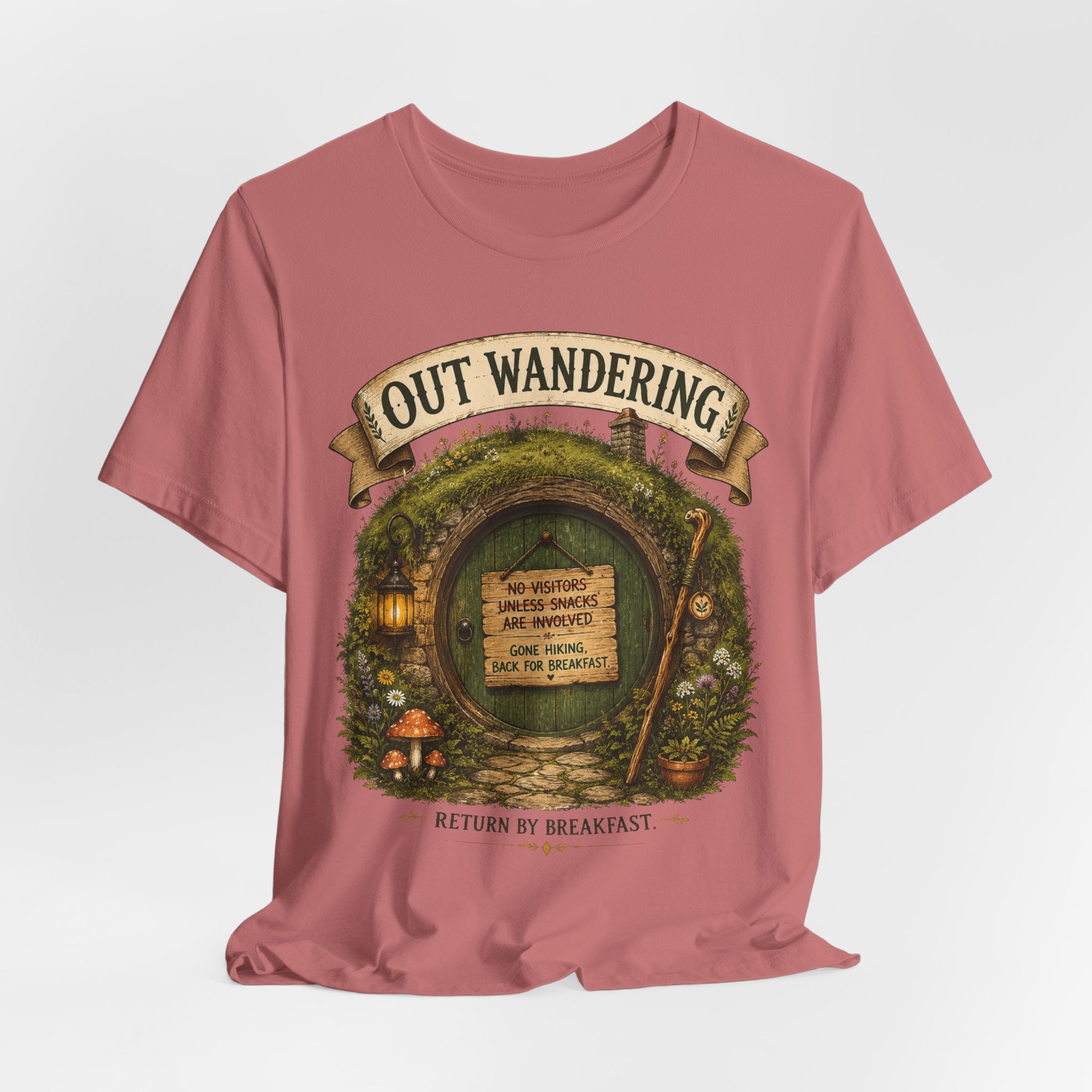 Out Wandering Return By Breakfast T-Shirt