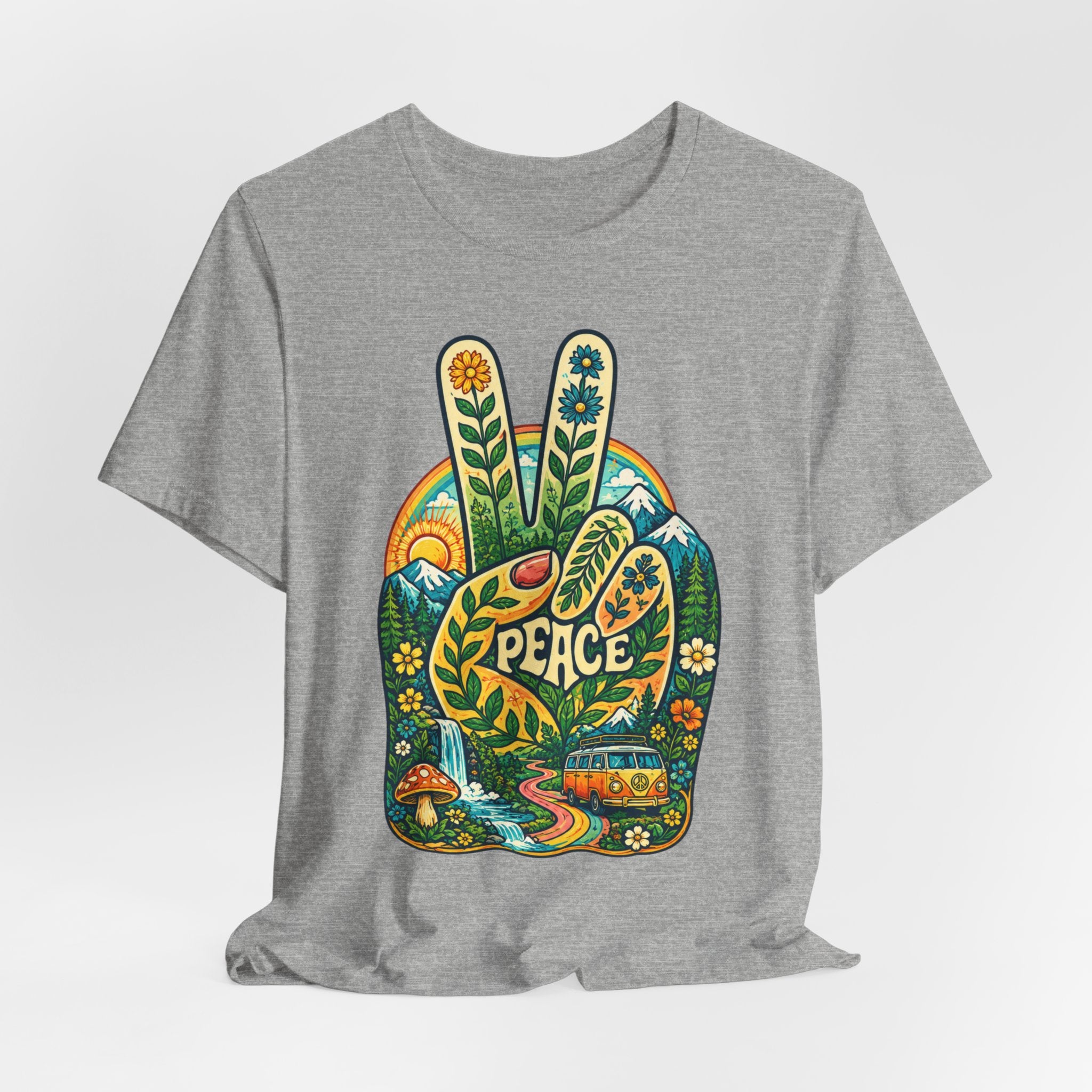 Peace Hand Nature T-Shirt