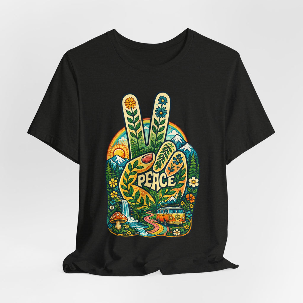 Peace Hand Nature T-Shirt