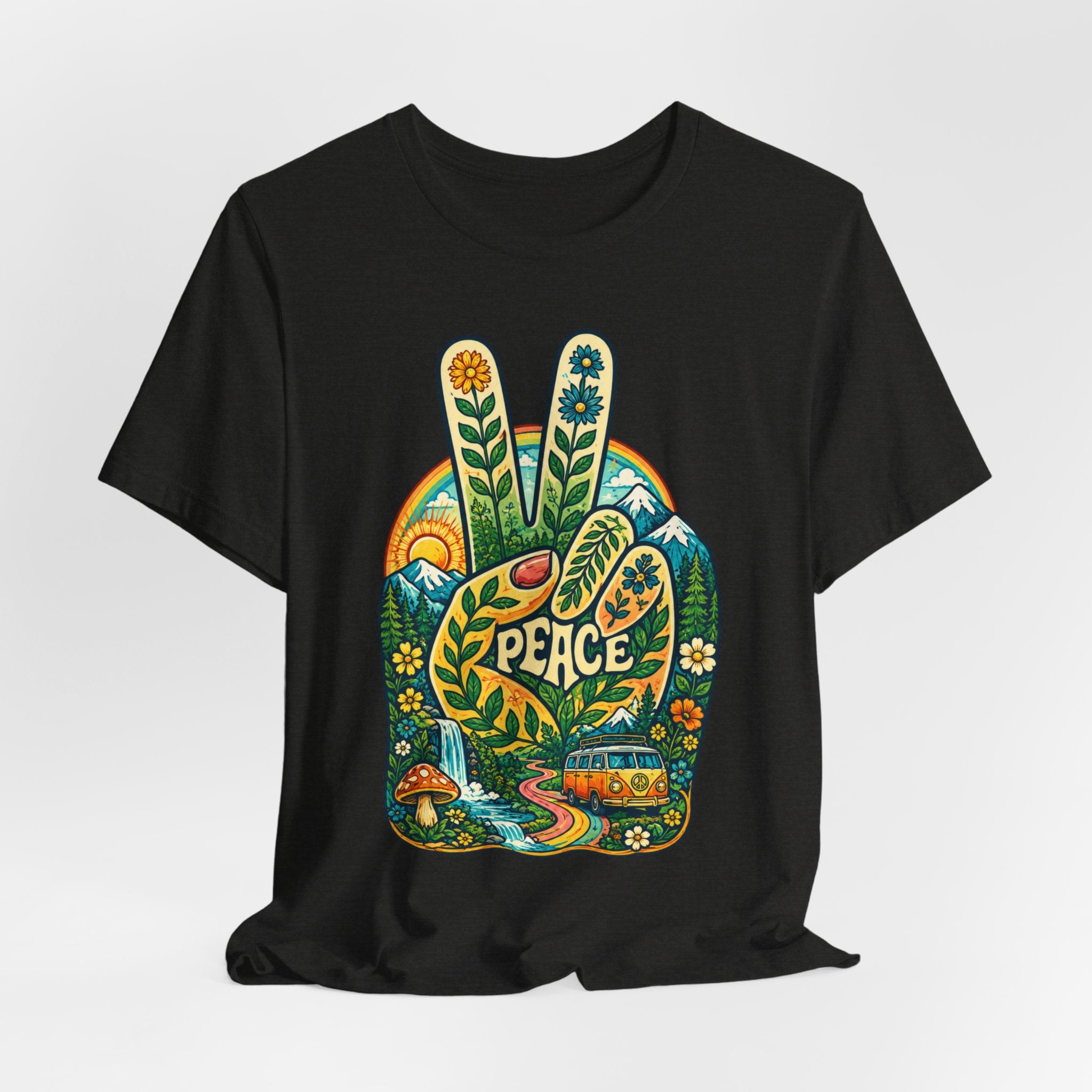 Peace Hand Nature T-Shirt