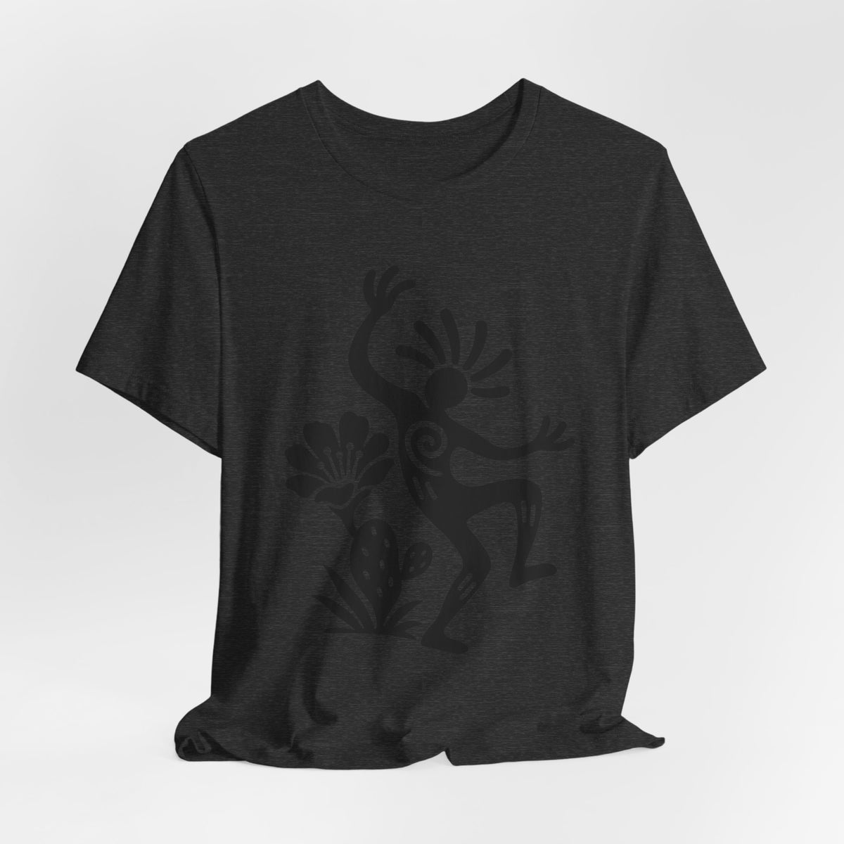 Sun Dancer Petroglyph T-Shirt in Mauve - Southwest petroglyph sun dancer graphic tee, Barely Outdoorsy