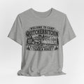 Camp Quitcherbitchin T-Shirt in Mauve - funny retro summer camp graphic tee, Barely Outdoorsy