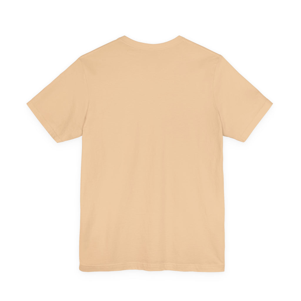 Terrible Time to Be Literate Camping Raccoon Tee in Mustard worn shot - funny camping raccoon literate shirt, Barely Outdoorsy Bella Canvas 3001