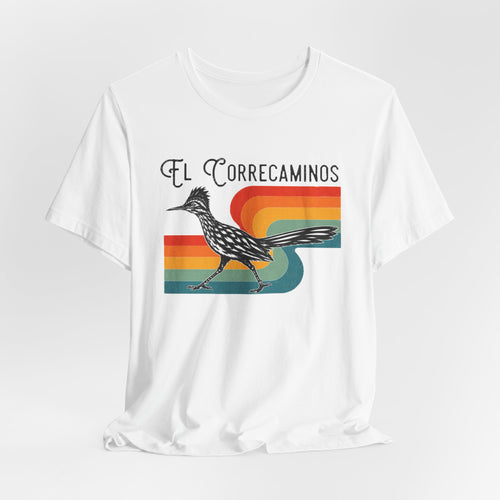 El Correcaminos Roadrunner T-Shirt unisex graphic tee by Barely Outdoorsy, Bella Canvas 3001