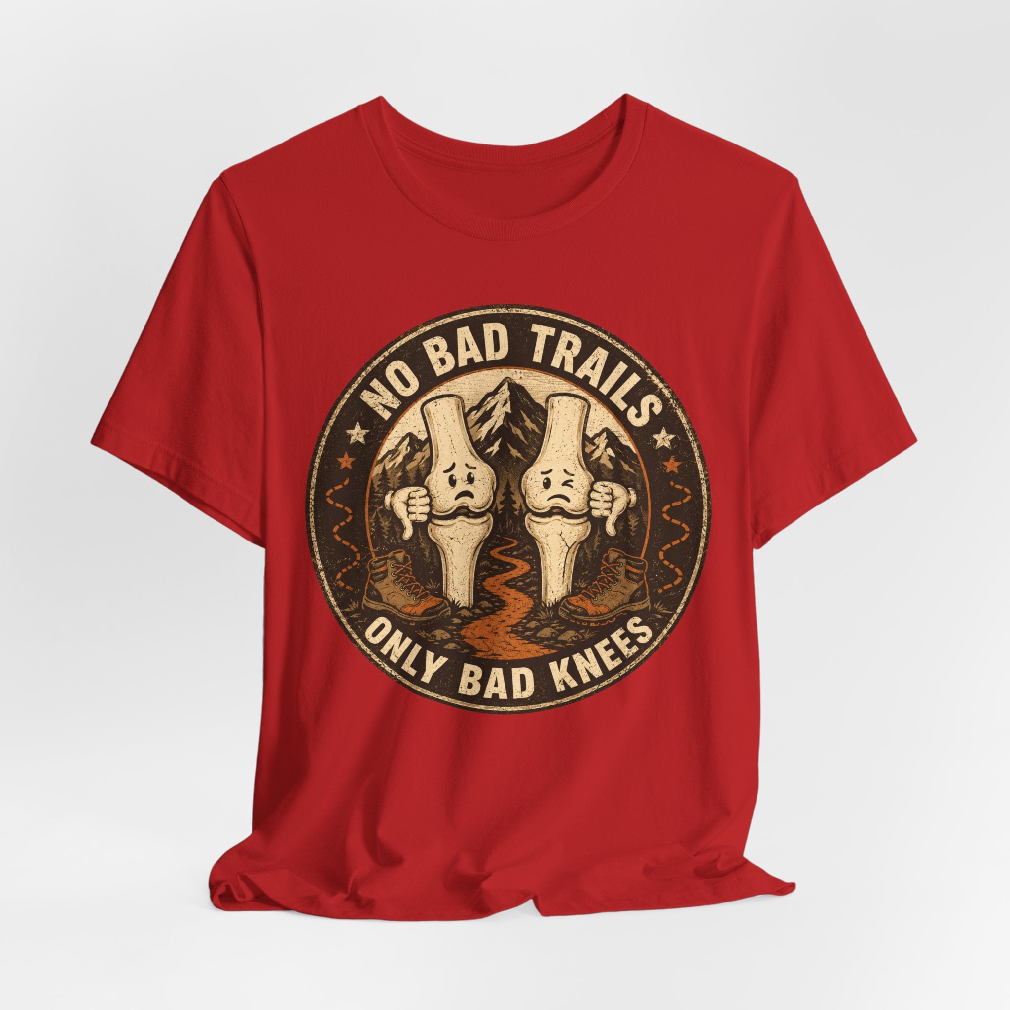 No Bad Trails Only Bad Knees T-Shirt