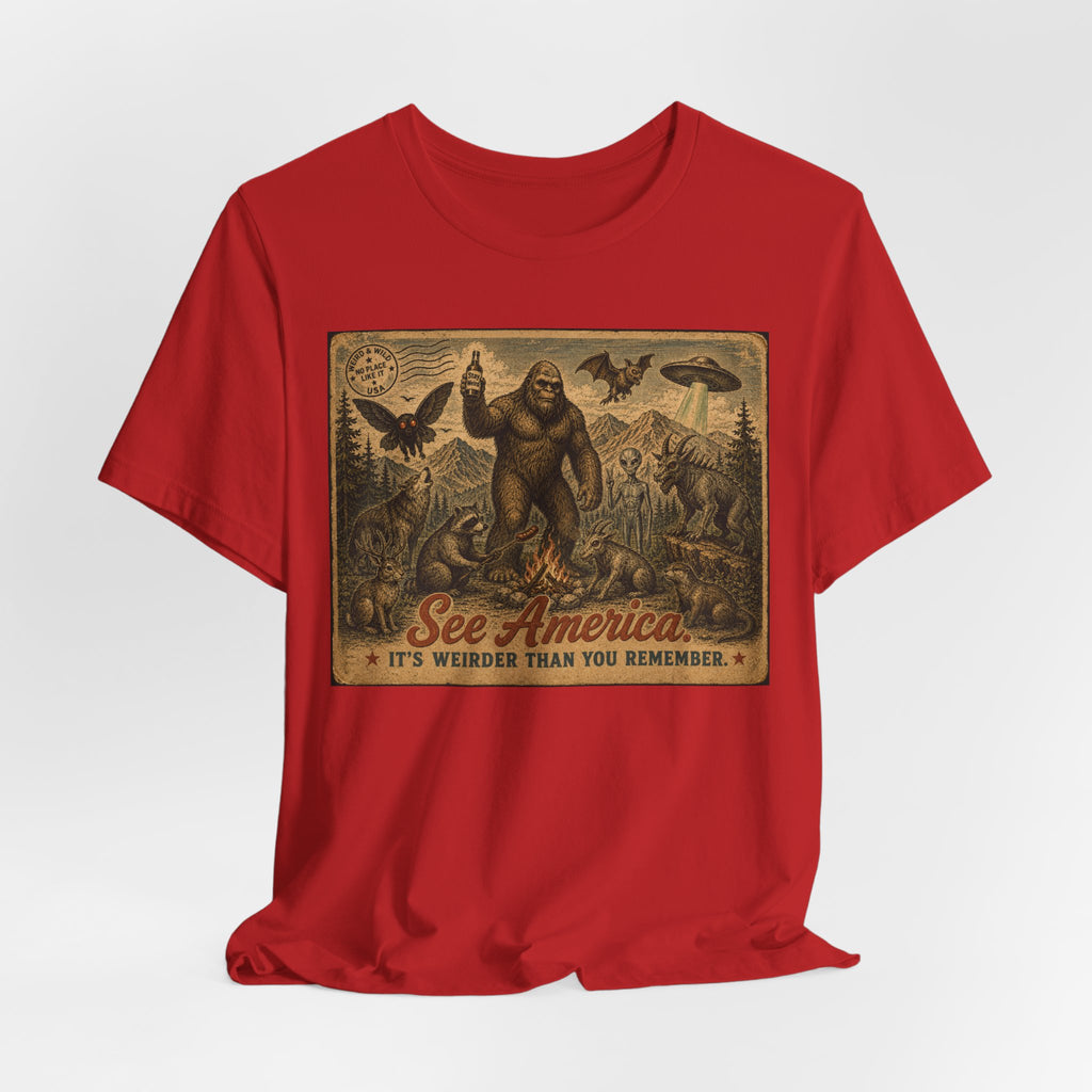 See America It's Weirder Than You Remember Cryptid T-Shirt