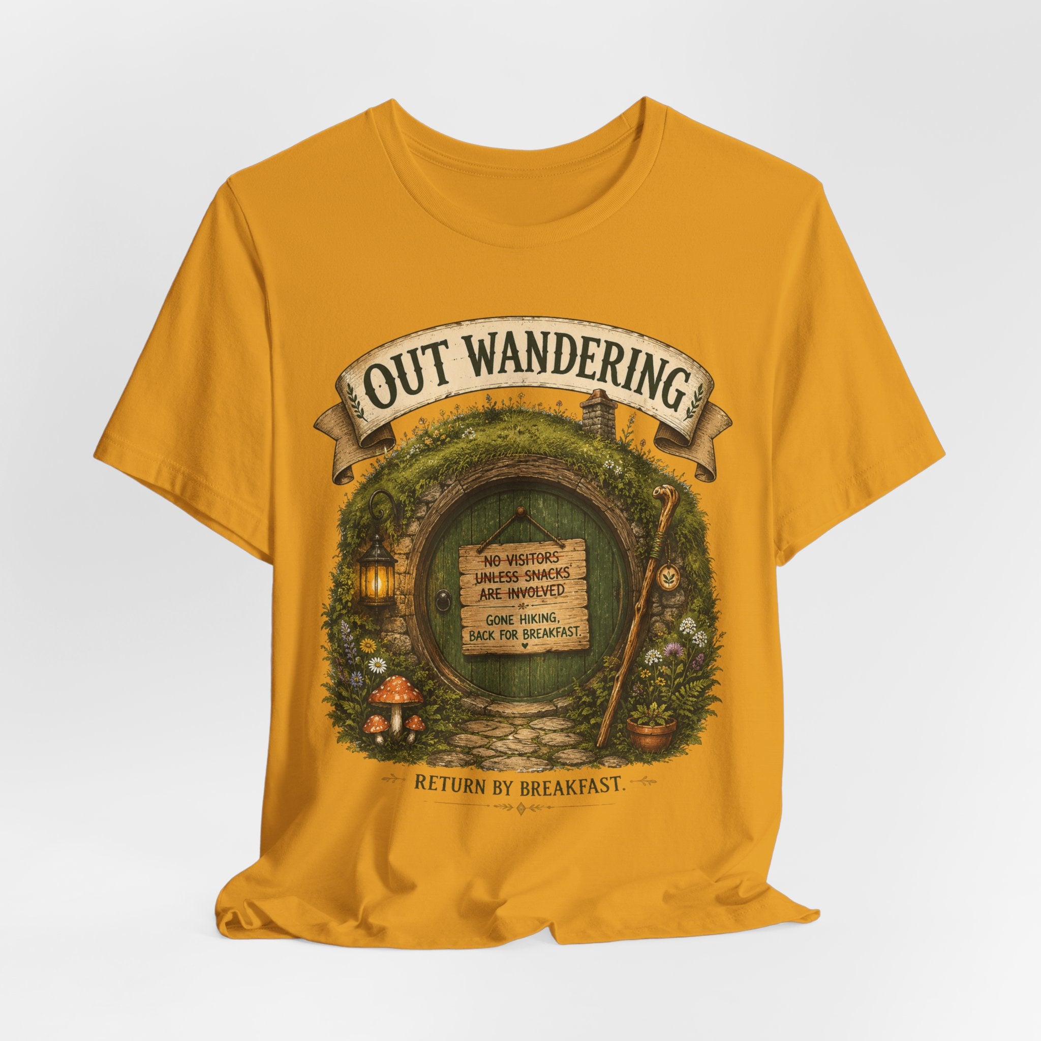 Out Wandering Return By Breakfast T-Shirt