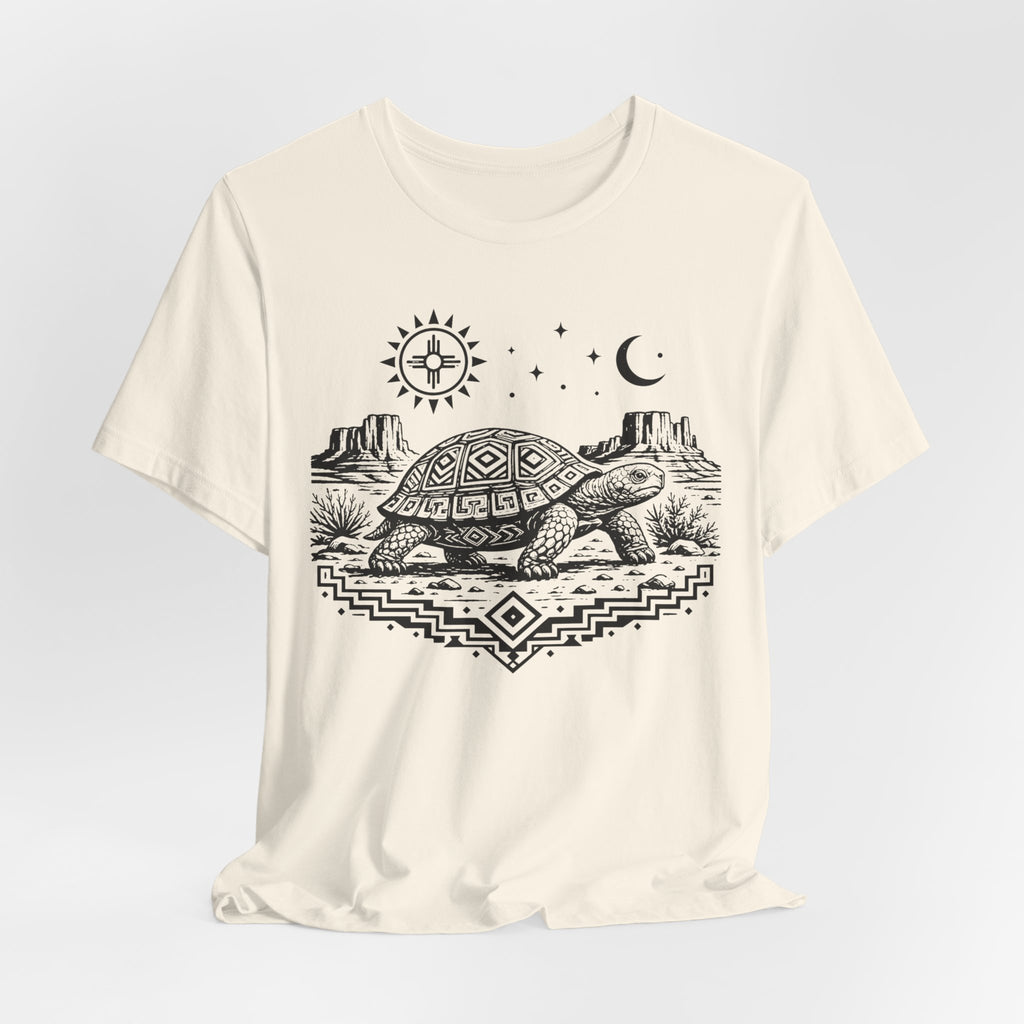 Folk Art New Mexico Desert Tortoise T-Shirt