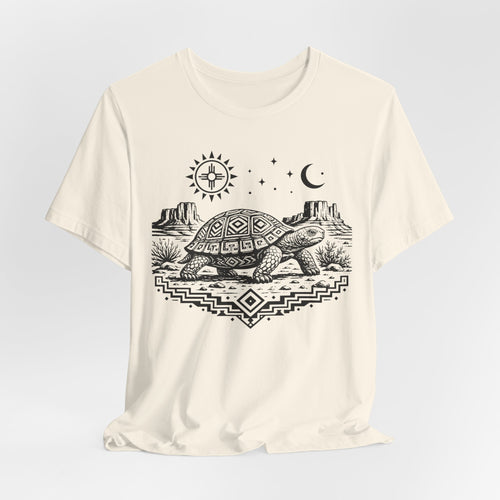 Folk Art New Mexico Desert Tortoise T-Shirt