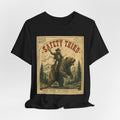 Safety Third Funny Bear Riding Cowboy T-Shirt