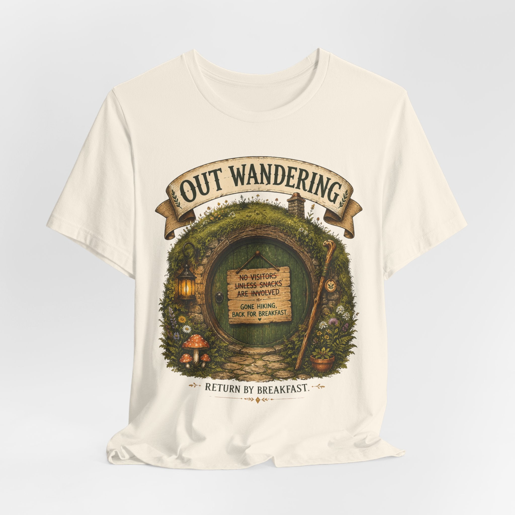 Out Wandering Return By Breakfast T-Shirt
