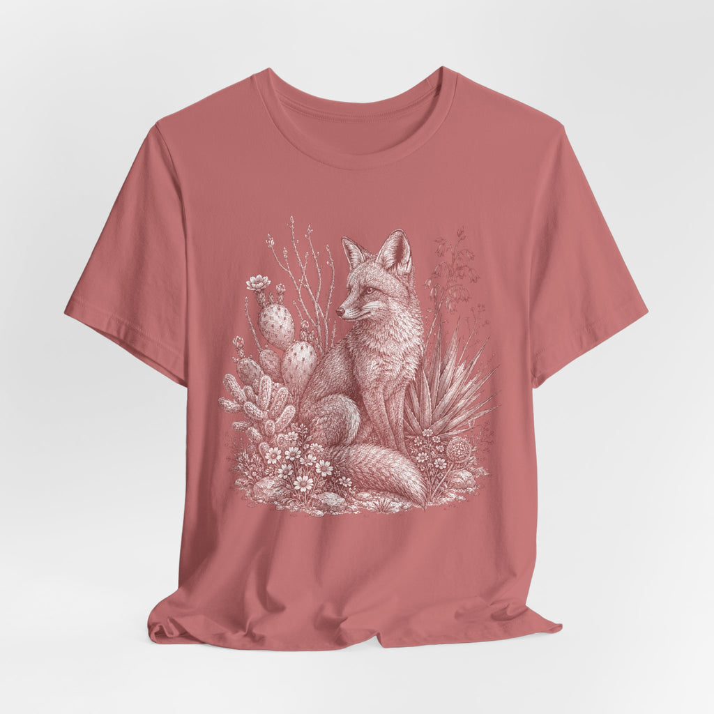 Desert Fox Botanical T-Shirt