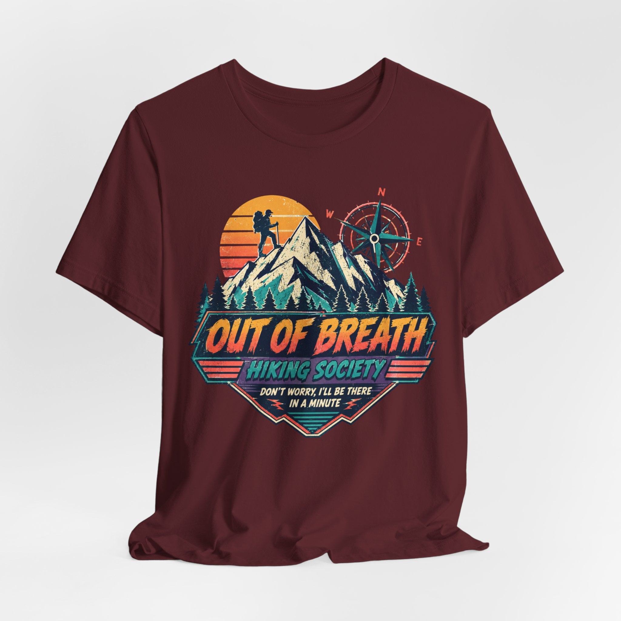 Out of Breath Hiking Society T-Shirt