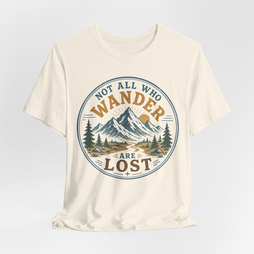 Mountain hiking wanderer shirt barely outdoorsy gift for hikers