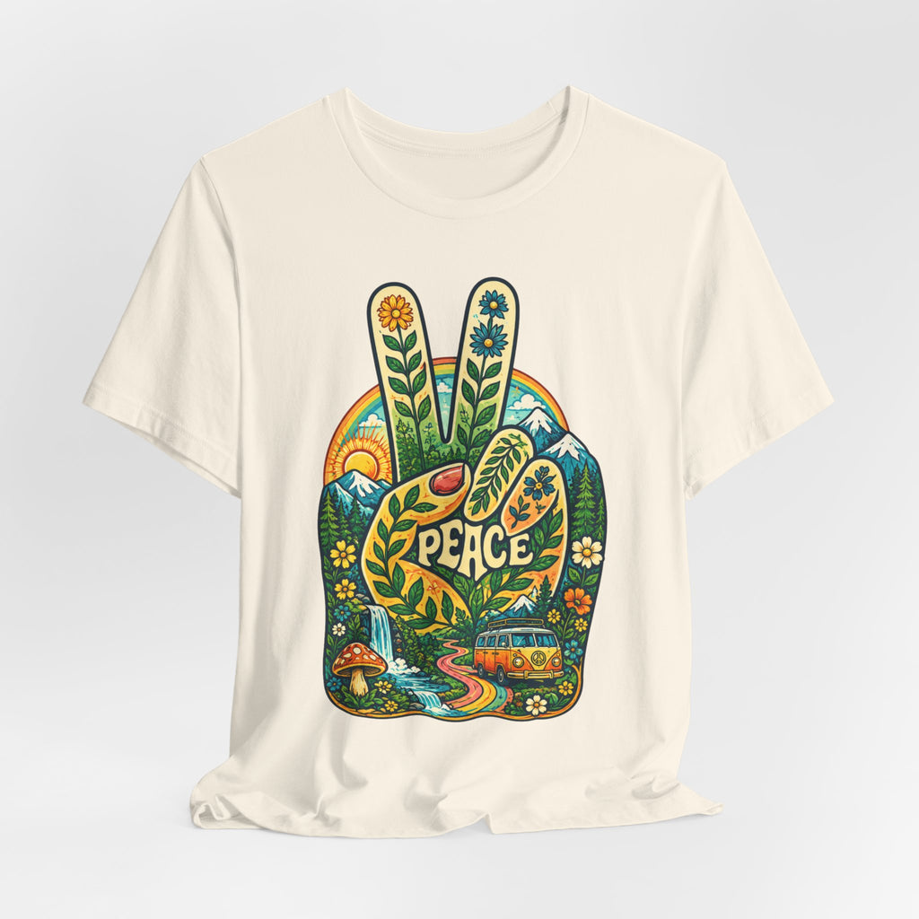 Peace Hand Nature T-Shirt