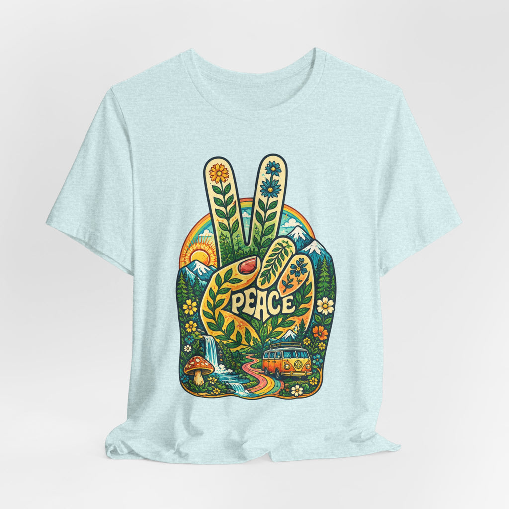 Peace Hand Nature T-Shirt