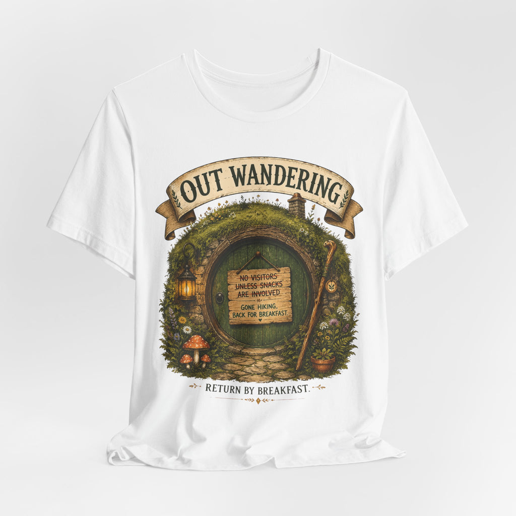 Out Wandering Return By Breakfast T-Shirt