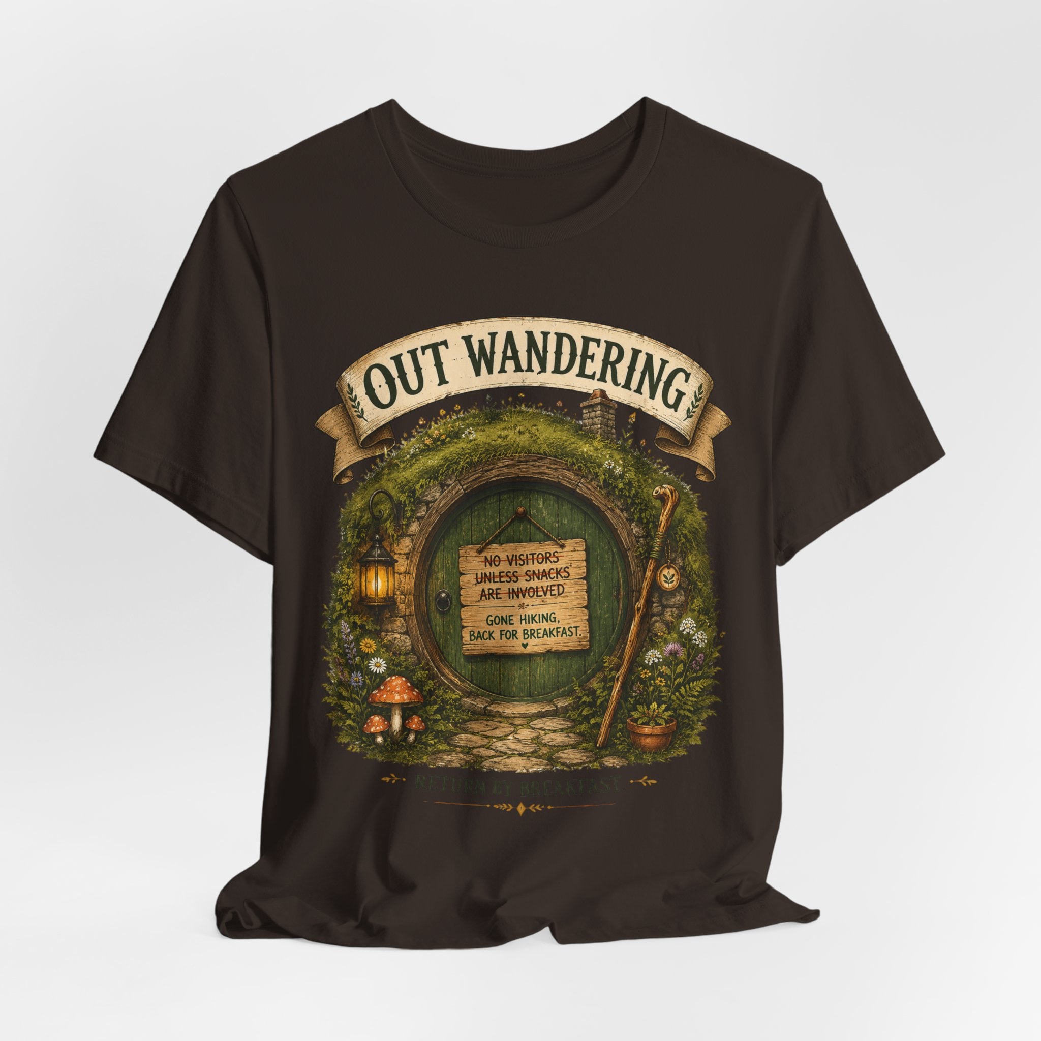 Out Wandering Return By Breakfast T-Shirt