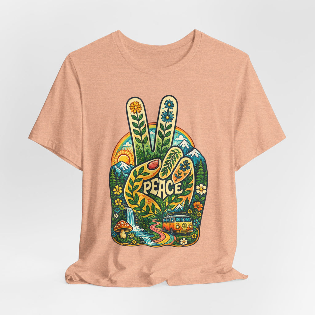 Peace Hand Nature T-Shirt