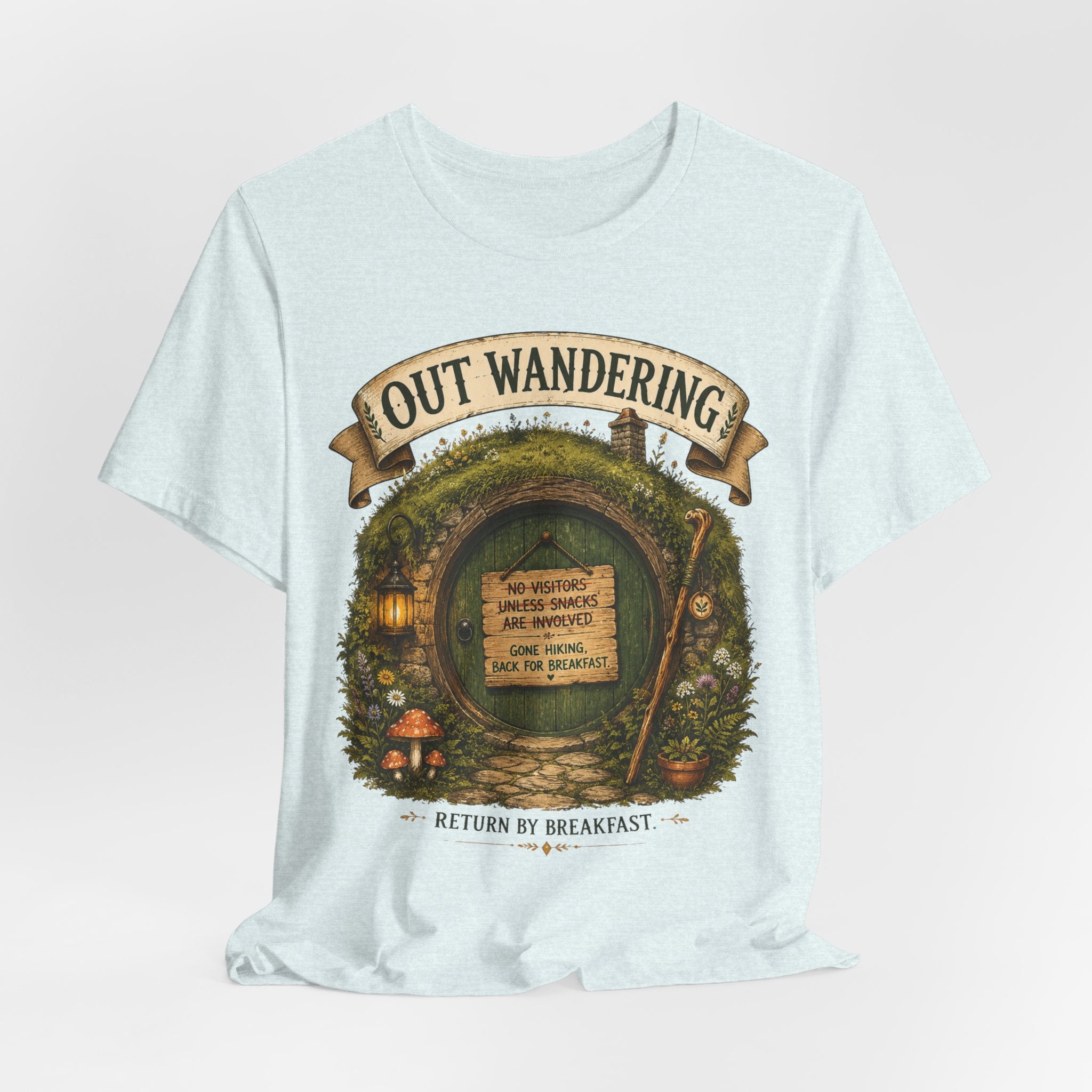 Out Wandering Return By Breakfast T-Shirt