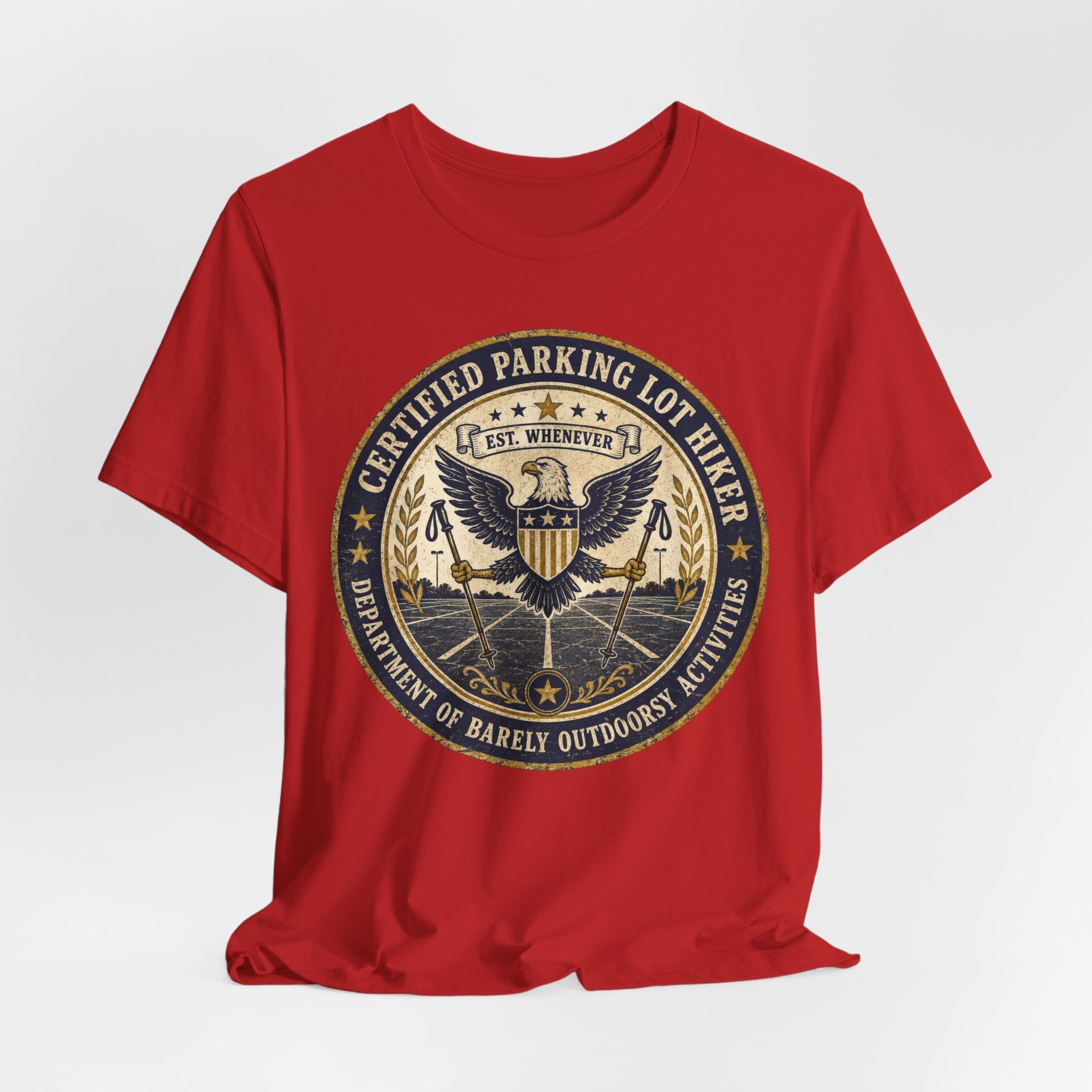 Certified Parking Lot Hiker T-Shirt