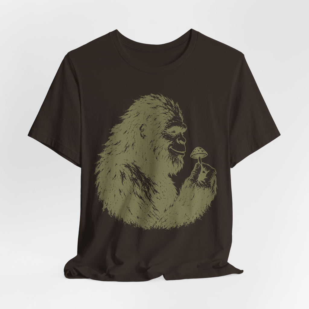 Funny Sasquatch foraging shirt gift for hikers nature lovers