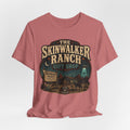 Skinwalker Ranch Gift Shop Tee in Navy - paranormal mystery alien funny graphic shirt, Barely Outdoorsy