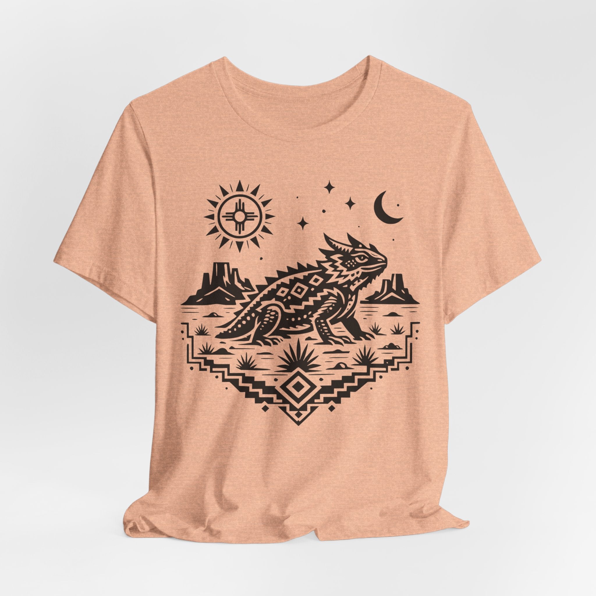 Folk Art New Mexico Horned Lizard T-Shirt