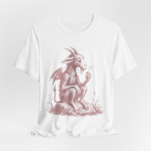 Soft Little Monster baby dragon dandelion t-shirt black graphic tee BarelyOutdoorsy