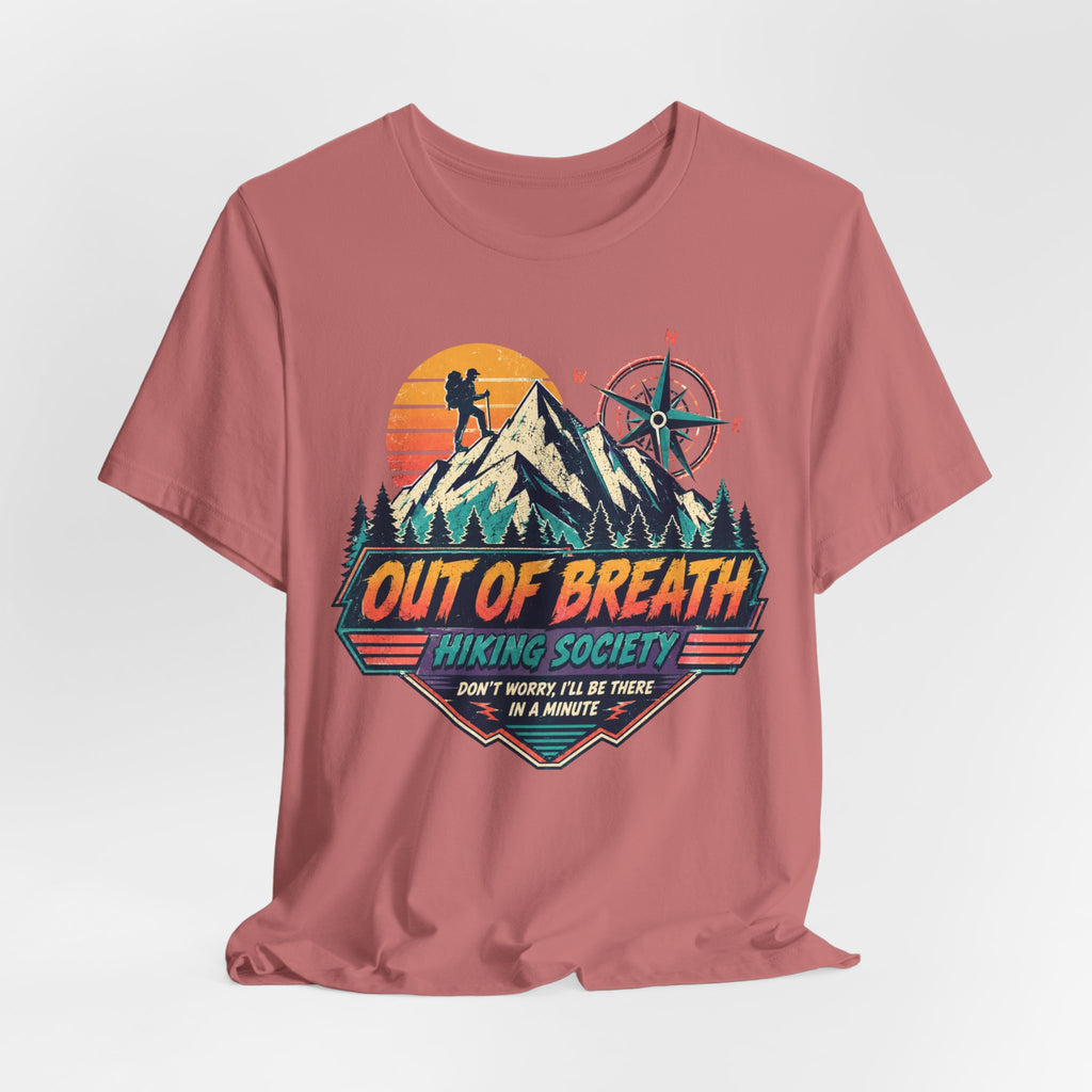 Out of Breath Hiking Society T-Shirt